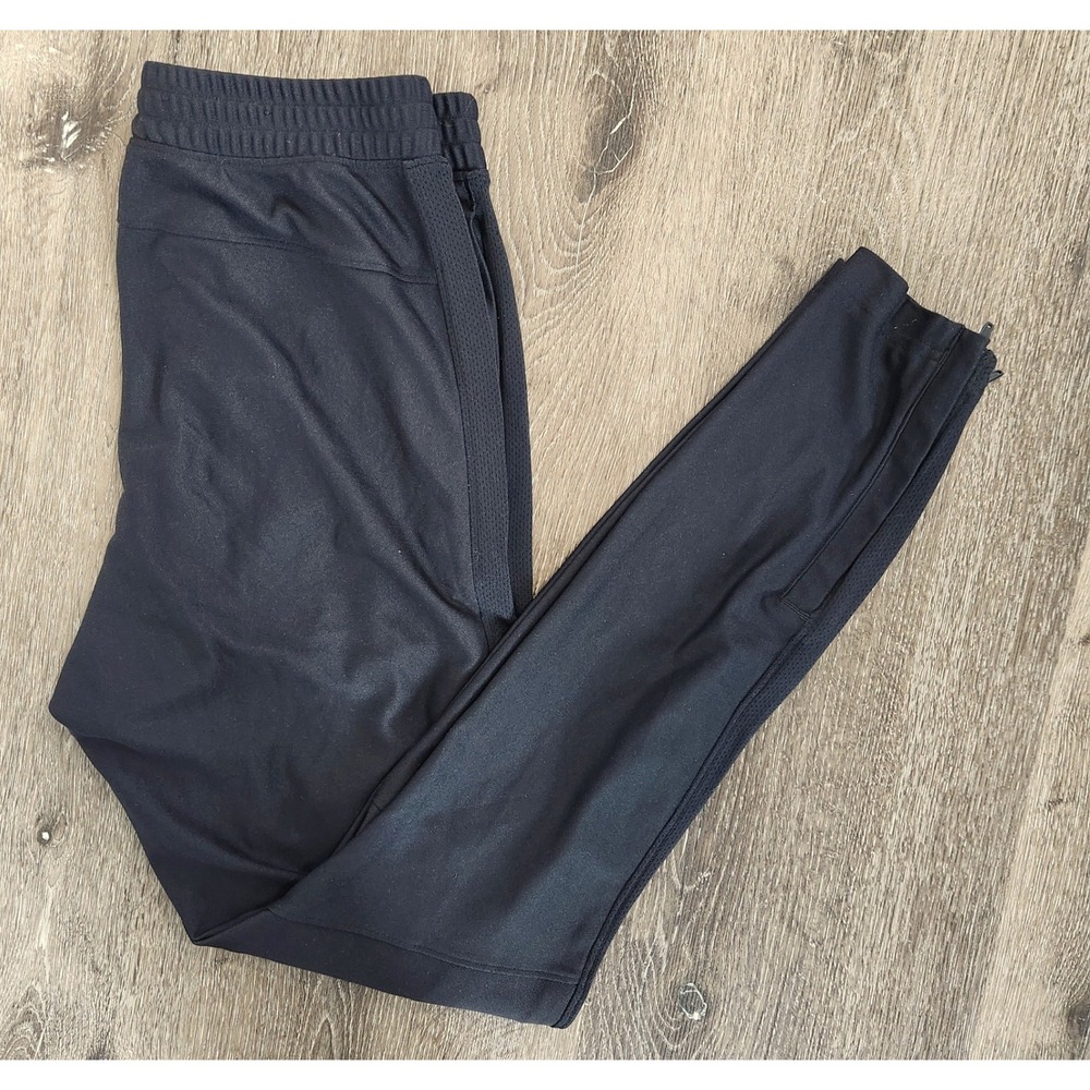 Under Armour Mens Challenger II Training Pants Black Tapered Soccer Joggers SM